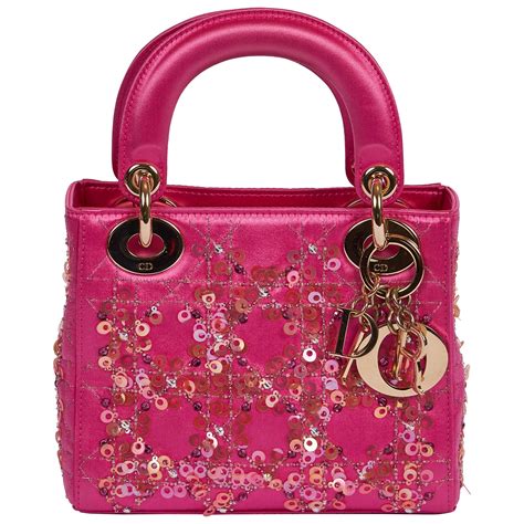 lady dior bag pink.